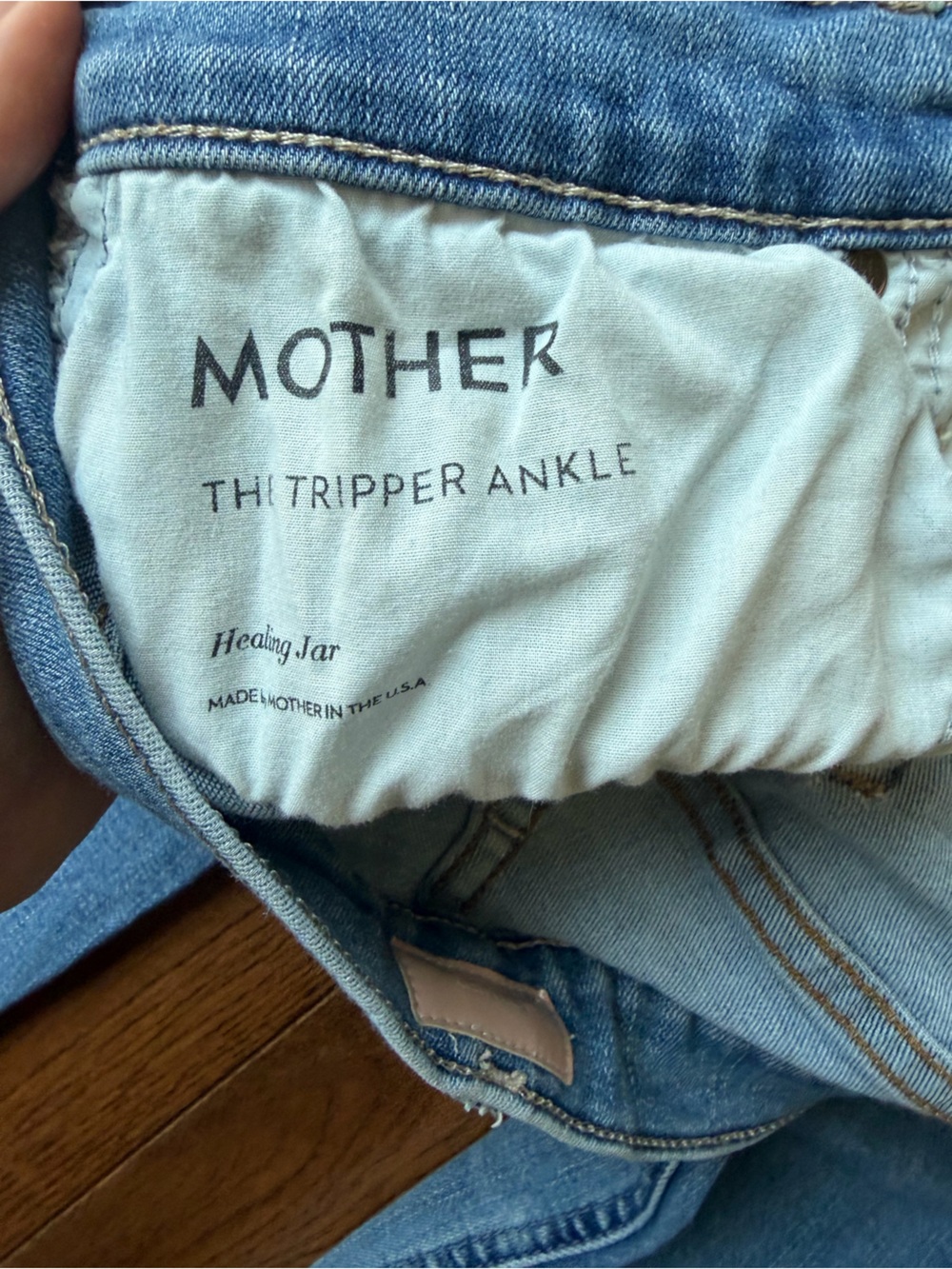 Mother Jeans the tripper ankle in healing jar 29 - Picture 12 of 13